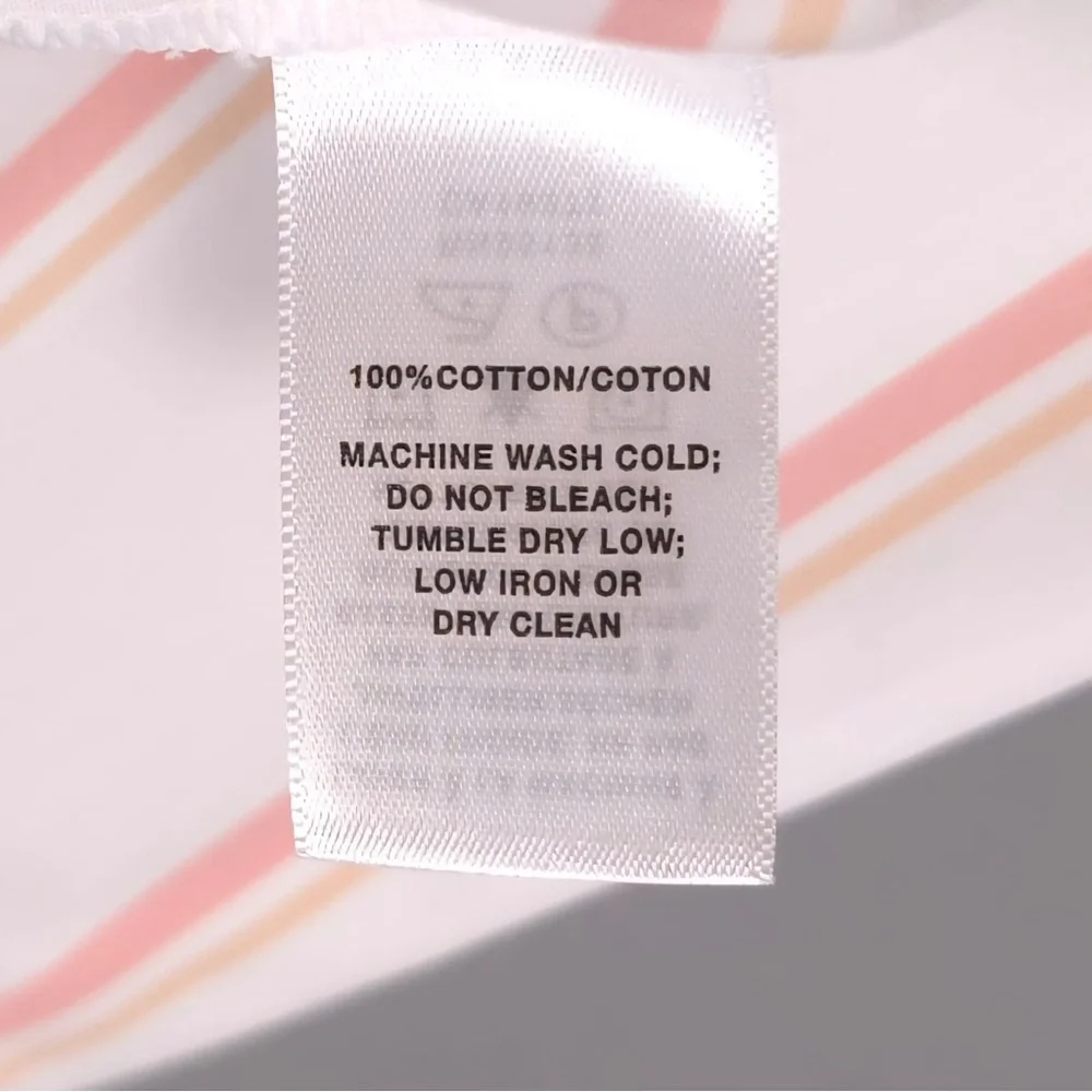 LAFAYETTE 148 NEW YORK Women’s Velma LS Skylark Striped Button-Front‎ MEDIUM - Picture 11 of 11